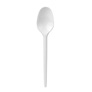 Ложка столовая эконом, белая, (100шт/уп) 4000Б